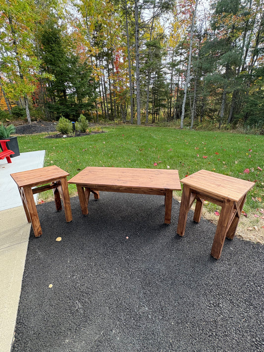 Pine Coffee & End Table